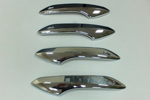 Хромированные накладки на ручки дверей (смарт-ключ) OEM-Tuning Lexus NX 2014-2019 ― Auto-Clover