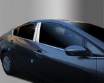 Хромированные накладки на стойки дверей Autoclover KIA Cerato 2013-2018