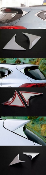 Хромированные накладки на треугольник задней двери OEM-Tuning Hyundai Tucson 2015-2019