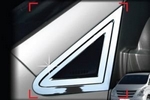 Хромированные накладки на треугольное окно Autoclover Hyundai Grand Starex (H-1) 2007-2019