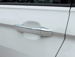 Хромированные накладки на верхнюю часть ручек дверей OEM-Tuning Volkswagen Tiguan II 2016-2019