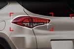 Хромированные накладки на задние фонари Autoclover Hyundai Tucson 2015-2019