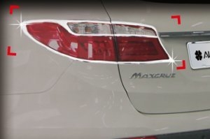 Хромированные накладки на задние фонари Autoclover Hyundai Grand Santa Fe 2013-2019 ― Auto-Clover