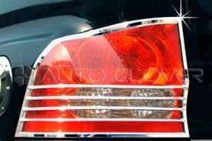 Хромированные накладки на задние фонари Autoclover SsangYong Actyon 2005-2010 ― Auto-Clover