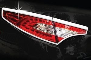 Хромированные накладки на задние фонари Autoclover KIA Optima 2010-2015 ― Auto-Clover