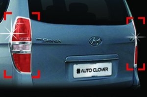 Хромированные накладки на задние фонари Autoclover Hyundai Grand Starex (H-1) 2007-2019 ― Auto-Clover