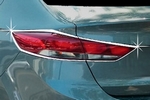 Хромированные накладки на задние фонари Autoclover Hyundai Elantra 2016-2019