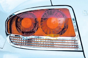 Хромированные накладки на задние фонари Cromax Hyundai Sonata 2001-2005 ТагАЗ ― Auto-Clover