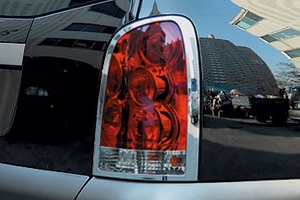 Хромированные накладки на задние фонари Cromax SsangYong Rexton 2001-2015 ― Auto-Clover