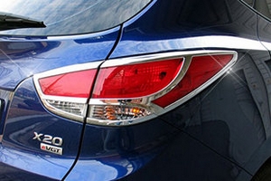 Хромированные накладки на задние фонари Cromax Hyundai ix35 2009-2015 ― Auto-Clover