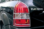 Хромированные накладки на задние фонари Kyoungdong Hyundai Tucson 2004-2009