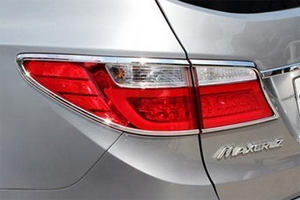 Хромированные накладки на задние фонари Kyoungdong Hyundai Grand Santa Fe 2013-2019 ― Auto-Clover