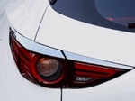 Хромированные накладки на задние фонари OEM-Tuning Mazda CX-5 2017-2019