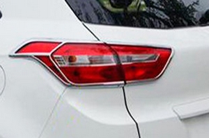 Хромированные накладки на задние фонари OEM-Tuning Hyundai Creta 2016-2019 ― Auto-Clover
