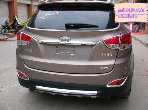 Хромированные накладки на задние фонари OEM-Tuning Hyundai ix35 2009-2015 no.9393