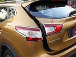 Хромированные накладки на задние фонари (вариант 2) OEM-Tuning Nissan Qashqai 2014-2019