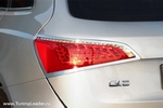 Хромированные накладки на задние фонари Audi Q5 2008-2017