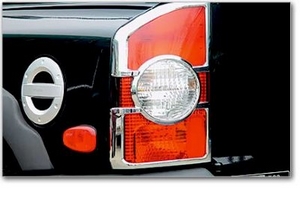 Хромированные накладки на задние фонари SsangYong Korando 1996-2011 (ТагАЗ Тагер​) ― Auto-Clover