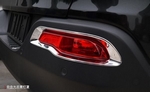 Хромированные накладки на задние противотуманные фары OEM-Tuning Jeep Cherokee 2014-2019