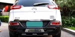 Хромированные накладки на задние противотуманные фары OEM-Tuning Jeep Cherokee 2014-2019