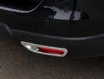 Хромированные накладки на задние противотуманные фары OEM-Tuning Nissan X-Trail 2014-2019