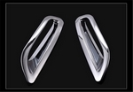 Хромированные накладки на задние противотуманные фары OEM-Tuning Nissan X-Trail 2014-2019