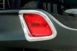 Хромированные накладки на задние противотуманные фары OEM-Tuning Toyota Highlander 2014-2019