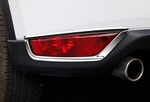 Хромированные накладки на задние противотуманные фонари (вариант 2) OEM-Tuning Mazda CX-5 2017-2019