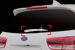 Хромированные накладки на задний стеклоочиститель Autoclover KIA Sorento Prime 2015-2019