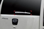 Хромированные накладки на задний стеклоочиститель Autoclover KIA Soul 2009-2013