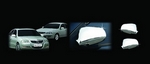 Хромированные накладки на зеркала без поворотника Autoclover Nissan Almera 2002-2009