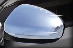 Хромированные накладки на зеркала без поворотника Autoclover KIA Optima 2010-2015 ― Auto-Clover