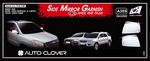 Хромированные накладки на зеркала без поворотника Autoclover KIA Sportage 2004-2009
