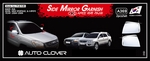 Хромированные накладки на зеркала без поворотника Autoclover KIA Sportage 2004-2009