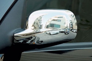 Хромированные накладки на зеркала Cromax SsangYong Rexton 2001-2015 ― Auto-Clover