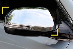 Хромированные накладки на зеркала Kyoungdong Hyundai Grand Santa Fe 2013-2019 ― Auto-Clover