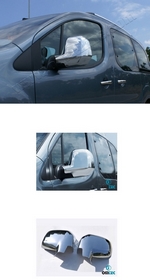 Хромированные накладки на зеркала Omsa Line Citroen Berlingo 2008-2019