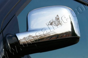 Хромированные накладки на зеркала Omsa Line Volkswagen Transporter T5 2003-2015 ― Auto-Clover