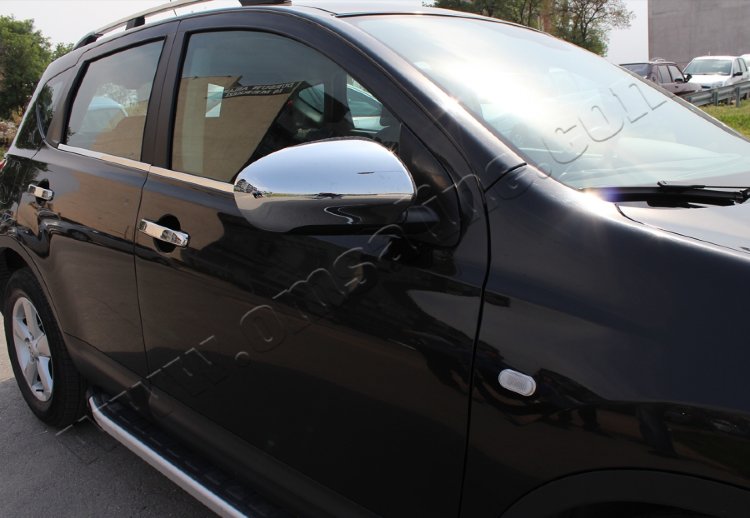 Хромированные накладки на зеркала Omsa Line Nissan Qashqai 2007-2013 no.16308