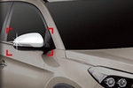 Хромированные накладки на зеркала с поворотником Autoclover Hyundai Tucson 2015-2019