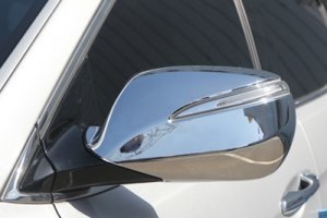 Хромированные накладки на зеркала с поворотником Autoclover Hyundai Santa Fe 2012-2018 ― Auto-Clover