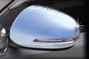 Хромированные накладки на зеркала с поворотником Autoclover KIA Optima 2010-2015 ― Auto-Clover