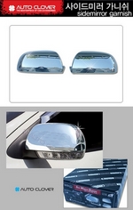 Хромированные накладки на зеркала с поворотником Autoclover Hyundai Santa Fe 2006-2009