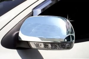 Хромированные накладки на зеркала с поворотником Autoclover Hyundai Santa Fe 2006-2009 ― Auto-Clover