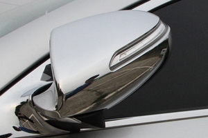 Хромированные накладки на зеркала с поворотником Autoclover KIA Sportage 2010-2015 ― Auto-Clover