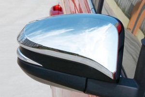 Хромированные накладки на зеркала с поворотником JMT Toyota RAV4 2013-2019 ― Auto-Clover