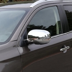 Хромированные накладки на зеркала с поворотником OEM-Tuning Mitsubishi Outlander III 2013-2019