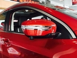 Хромированные накладки на зеркала с поворотником (вариант 1) OEM-Tuning Nissan Qashqai 2014-2019