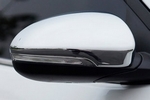 Хромированные накладки на зеркала с поворотником (вариант 2) OEM-Tuning Hyundai Tucson 2015-2019