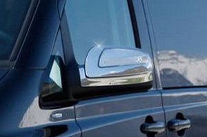 Хромированные накладки на зеркала с повторителем поворота Omsa Line Mercedes-Benz Vito W639 2003-2014 ― Auto-Clover